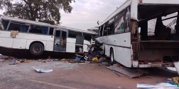 40 morts dans une collision de bus à Kaffrine