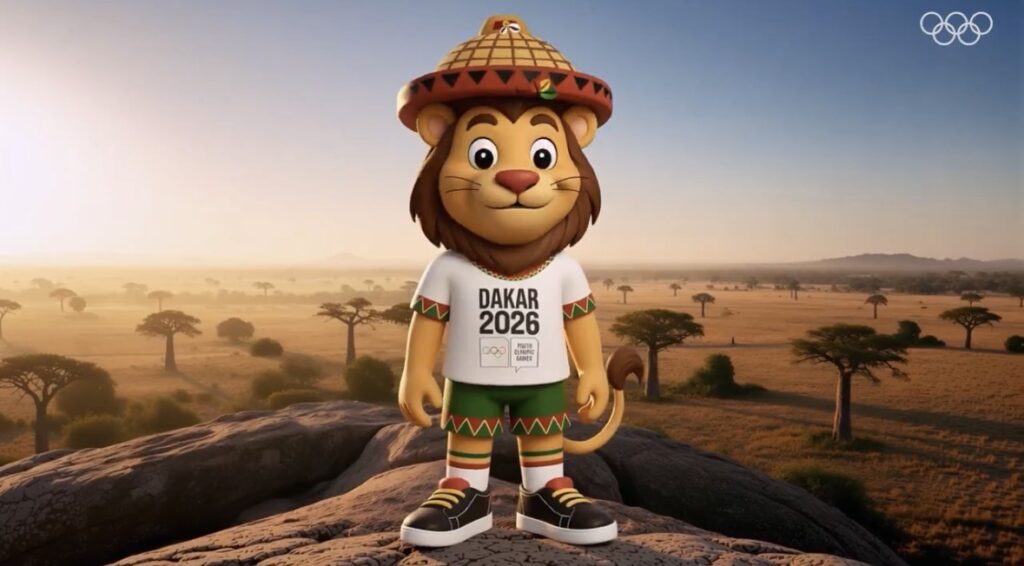 Mascotte des JOJ 2026 : Ayo, le lion symbole du Sénégal et de l’Afrique