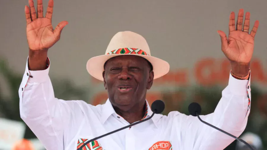 Côte d’Ivoire : avec 89 % des voix, Alassane Ouattara réélu pour un 4ᵉ mandat