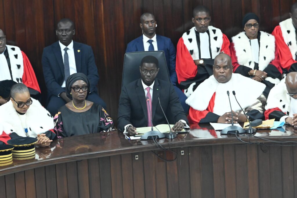Rentrée des Cours et tribunaux : Le président Bassirou Diomaye Faye appelle à une refondation numérique de la justice