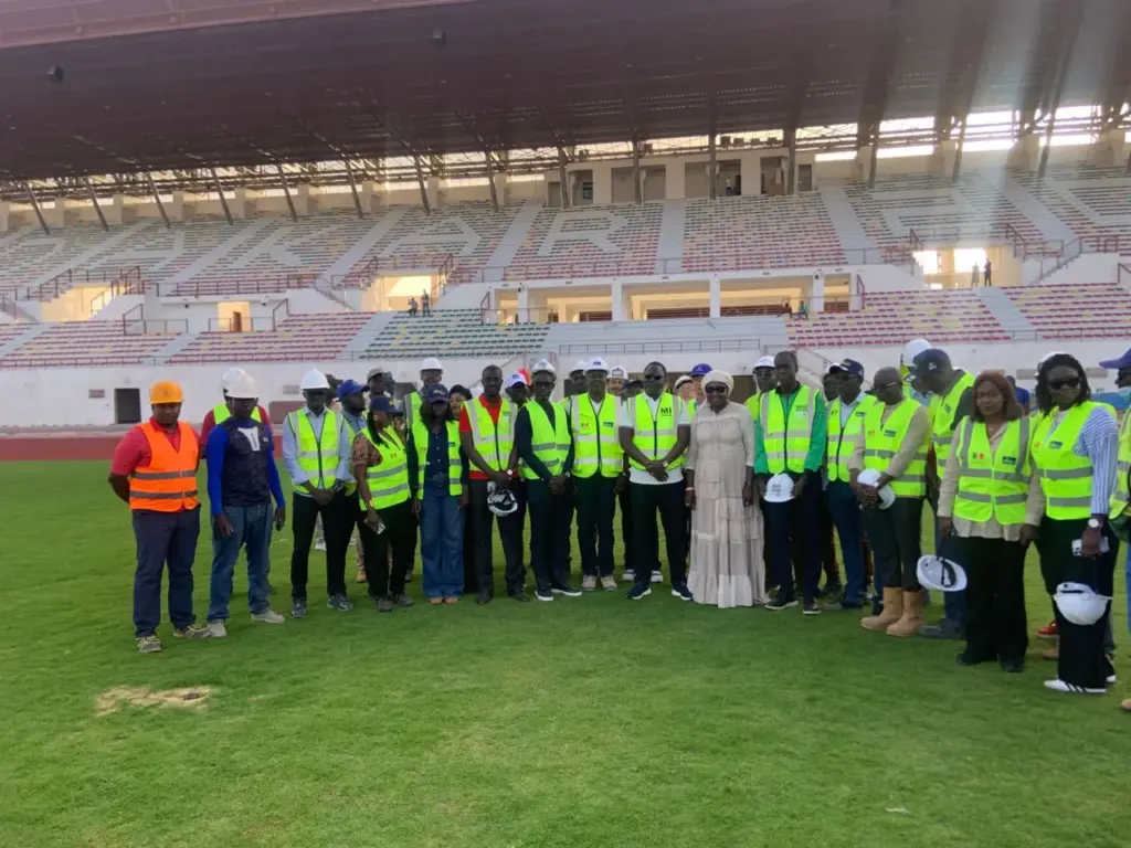 Dakar 2026 : Le stade Iba Mar Diop et la Piscine olympique prêts pour l’inauguration après la visite des ministres