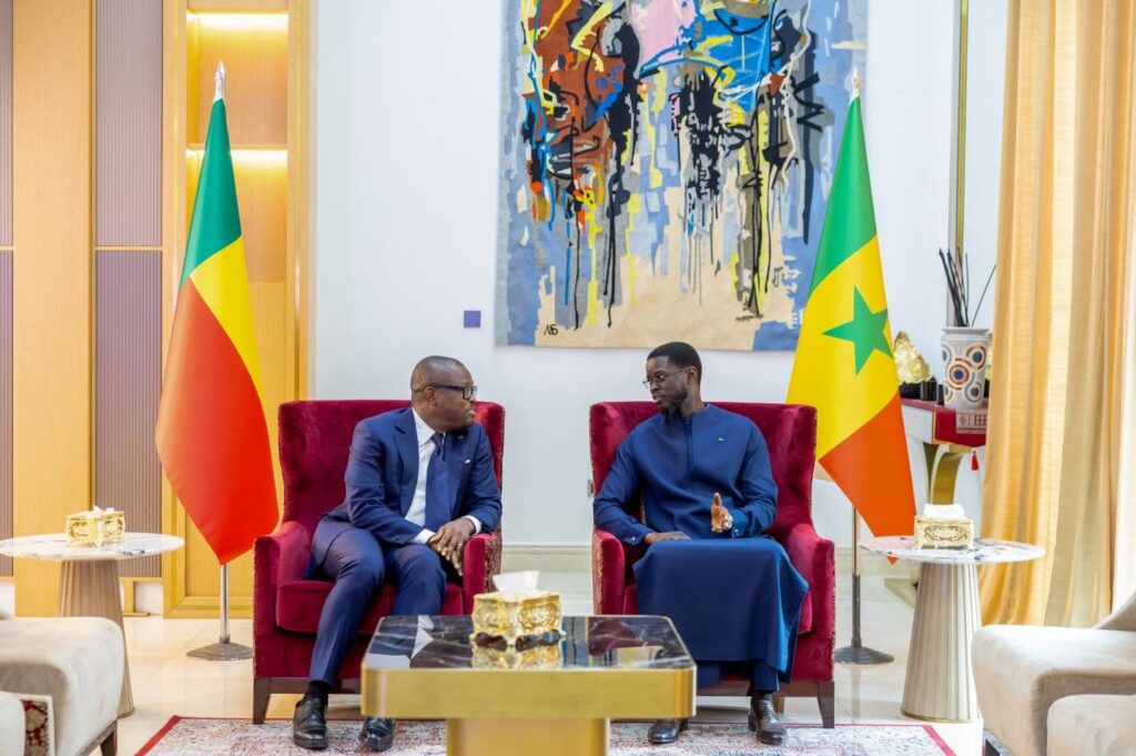 Coopération : le président béninois Romuald Wadagni en visite à Dakar