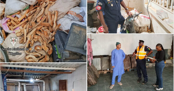 Dakar : 5800 produits boulangers retirés de la vente en juin, selon le service d’hygiène