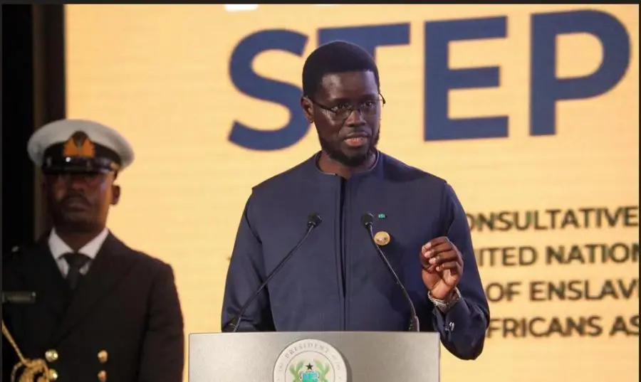 À Accra, Bassirou Diomaye Faye appelle à faire de la résolution de l’ONU sur l’esclavage un levier de justice et de dignité