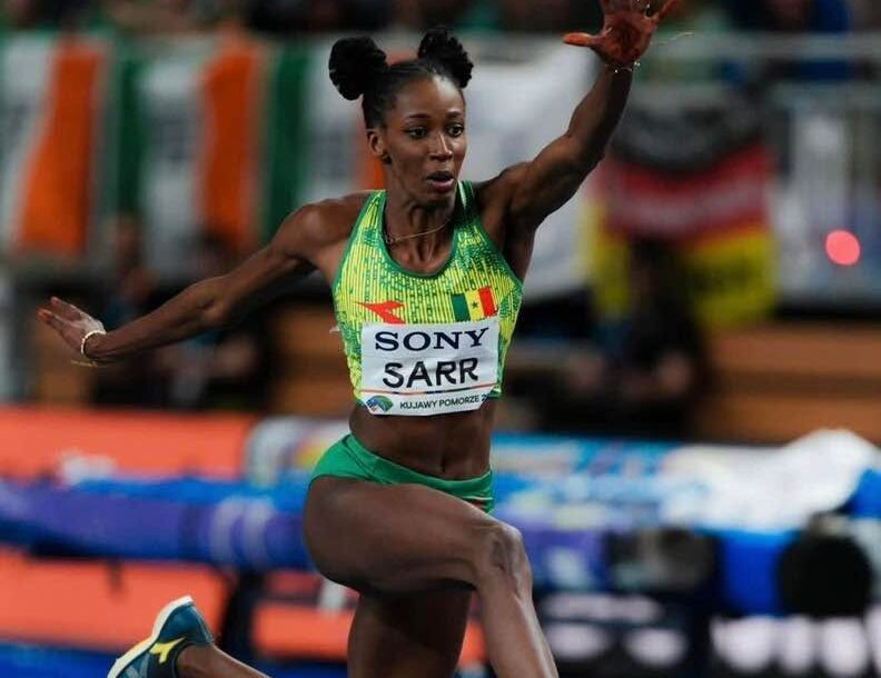 Ligue de Diamant : Saly Sarr bat son record personnel et monte sur le podium à Doha