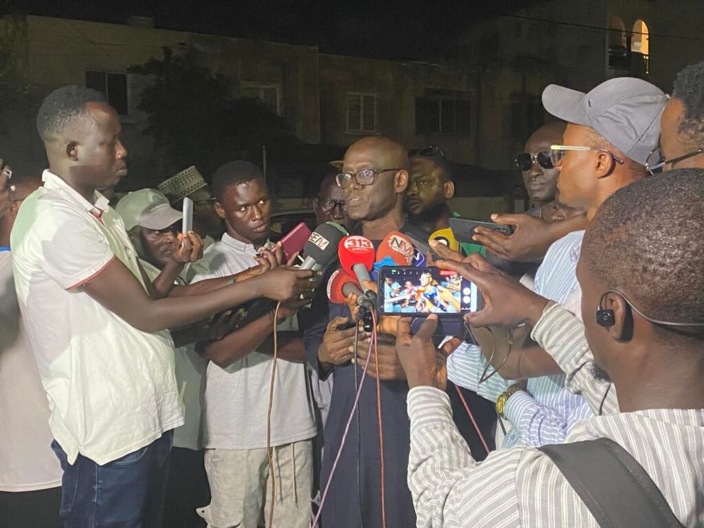 Thierno Alassane Sall à sa sortie de la Sr : « La justice dispose maintenant de suffisamment d’éléments pour faire son travail »