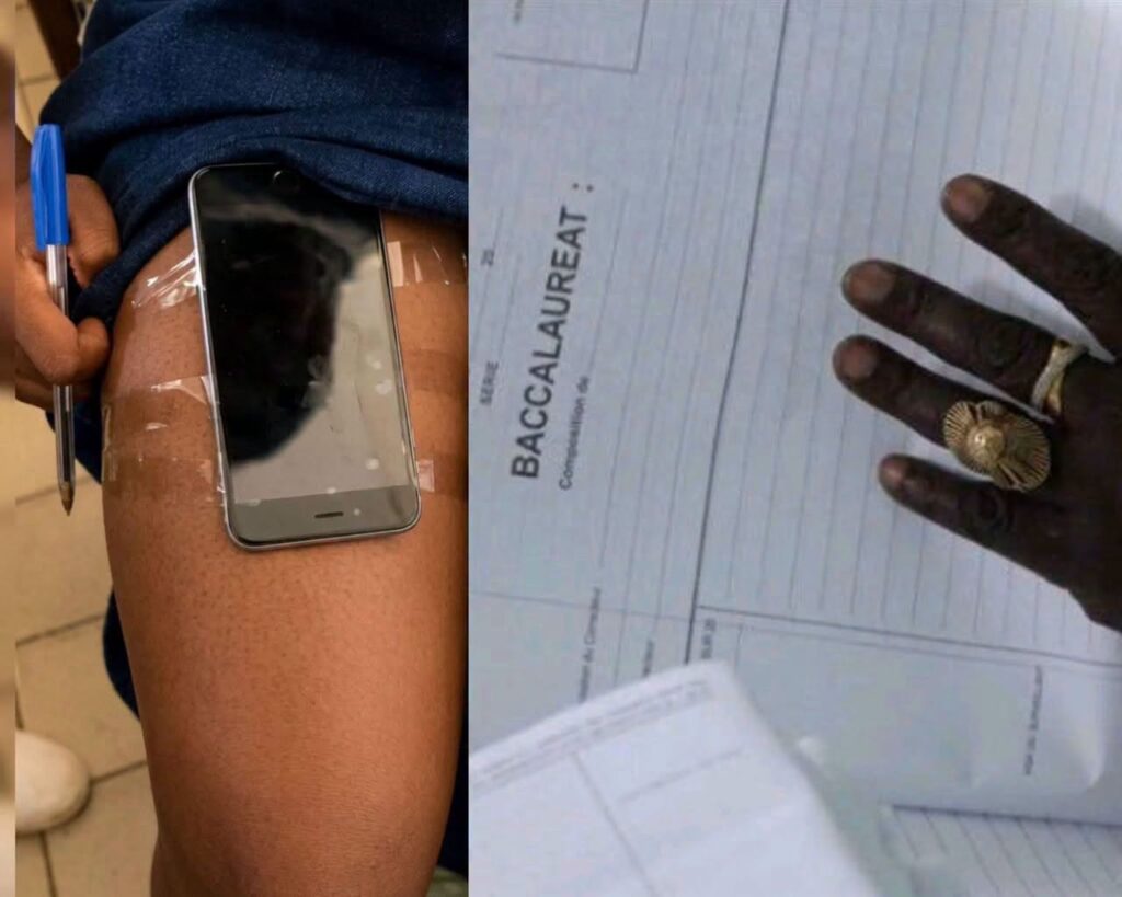 Bac 2026 : une candidate exclue pour fraude avec un téléphone scotché à la cuisse